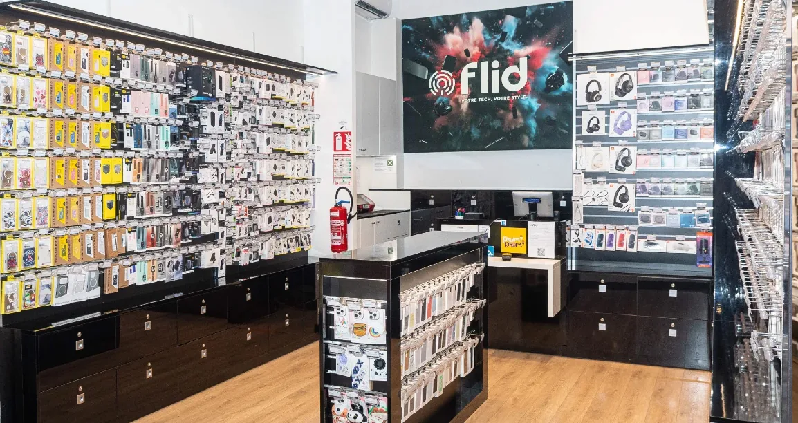 Boutique Flid Grand Nord, au centre commercial Carrefour Grand Nord à Sainte-Clotilde